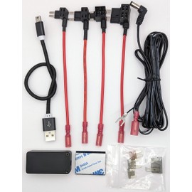 Elko Technologies Universal Hardwire Kit for Dash Cam (12/24 VDC Compatible)