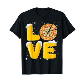 A Lovely Cheese Pizza Home Alone Christmas Delight T-Shirt