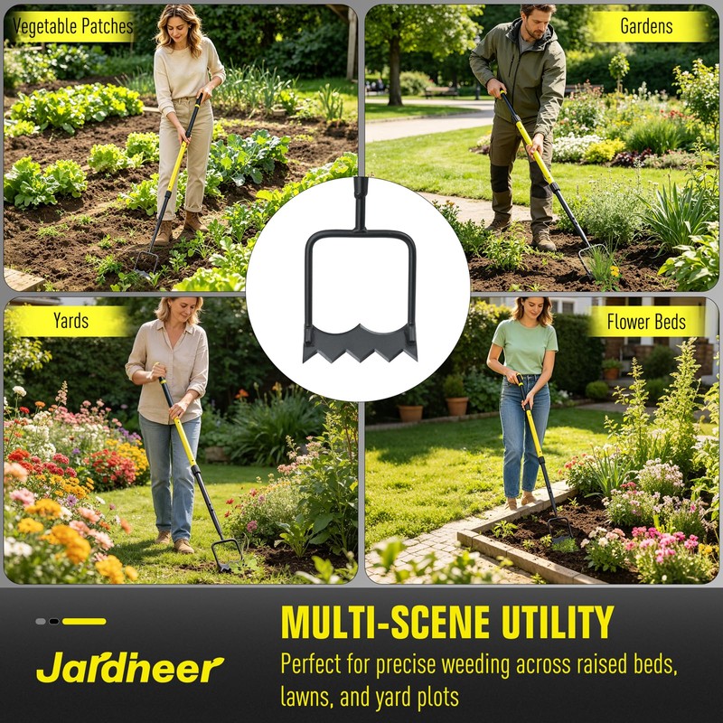 Jardineer Stirrup Hoe Garden Tool for Weeding