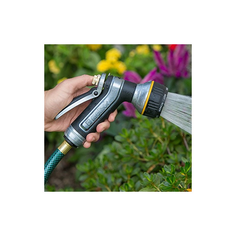 Melnor XT451 Heavyweight Metal 7-Pattern Nozzle, 1-(1 Pack), Basic