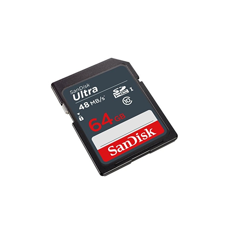 Sandisk 64GB Ultra SDXC Memory Card For Nikon D3100 Camera