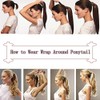 Rich Choices Ponytail Extension Human Hair Real Hair Ponytail Extension