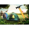 3 Colors Portable Aluminium Alloy Handle Outdoor Camping Hammer Tent