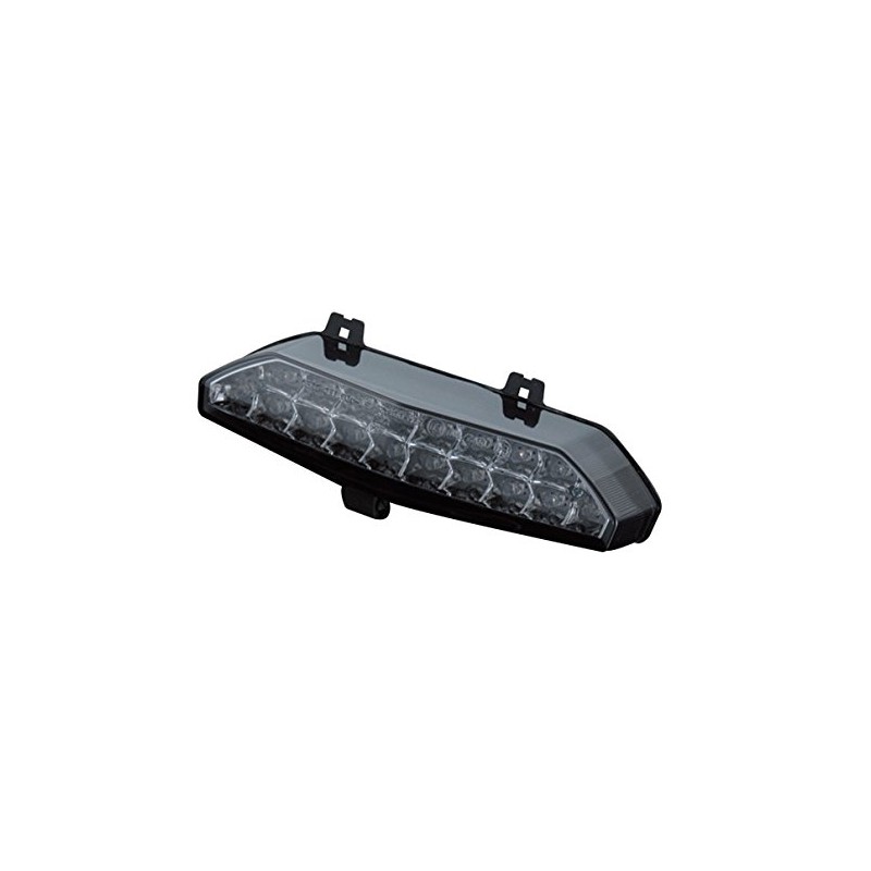 POSH 072090-92 Motorcycle Accessories LED Tail Lamp ZRX1200 DAEG Smoke