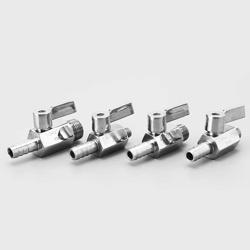 BesNPT Stainless Steel Shut Off Valve 1/2" NPT Male x