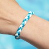 Bold Braid Sea Turtle Tracking Bracelet - Color: Ocean