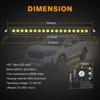 20 Inch Single Row LED Light Bar, Muto-Beam Slim Light