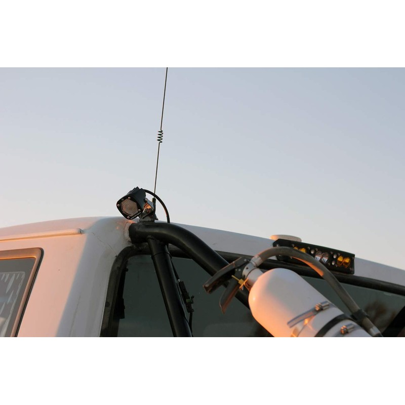 Baja Designs S1 Black LED Light Pod (Work/Scene; Clear)