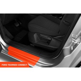 Luxshield Car Door Sill Protector for Ford Grand Tourneo Connect 3 (III) I 2022-2025 - Protective Film Car Door Accessories Trim Paint Protection Film Transparent