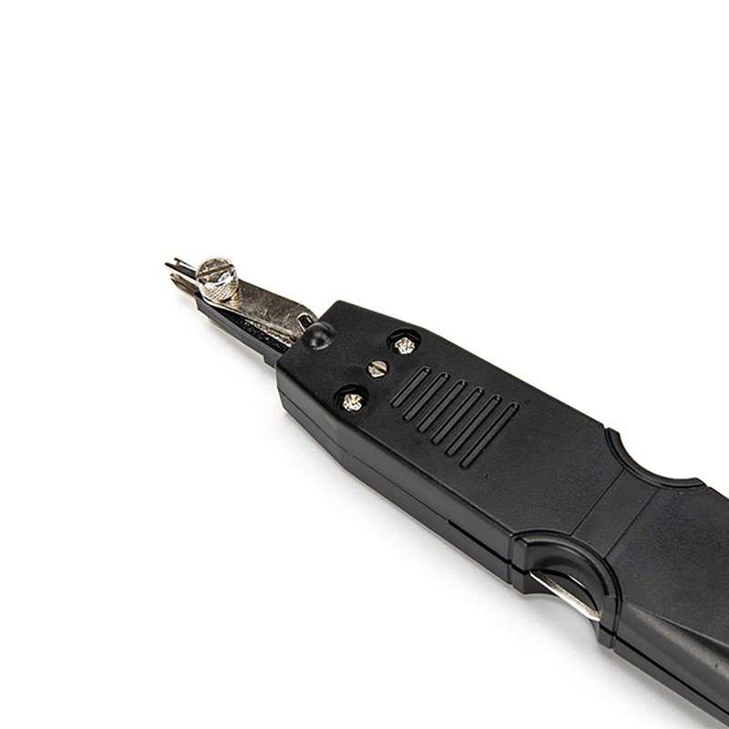 Professional Punch Down Tool, Multifunctional Impact Punchdown Tool with Pick