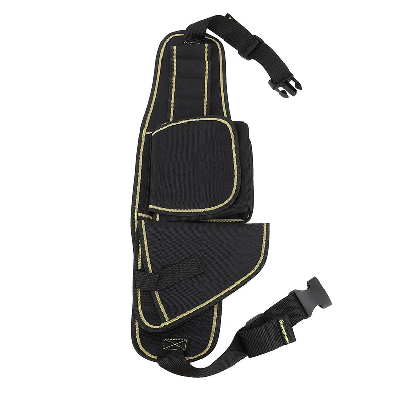 Side Tool Belt Pouch Canvas Multifunctional Waterproof 30kg Load Capacity
