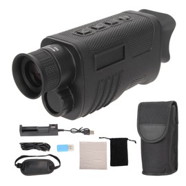 Night Vision Monocular 8X Digital Infrared Telescope 4K 1080P 2200mAh Rechargeable Battery for Hunting Camping Surveillance