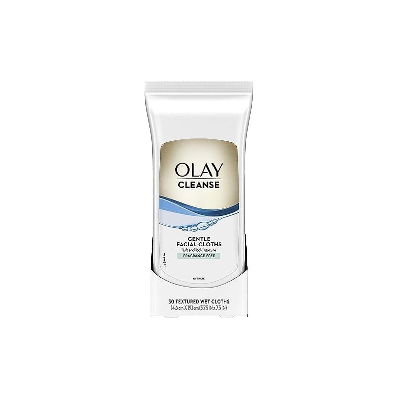 Olay Wet Cleansing Towelette, 30 Count