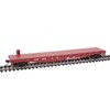 Walthers Trainline HO Scale Model Flatcar - Ready to Run