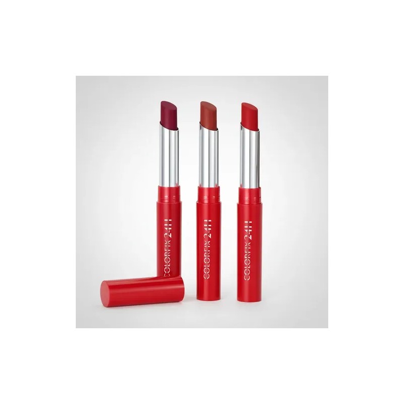 Set 3 Labiales Ésika Colorfix Barra Mate 24h Original