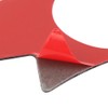 4Pcs/Set Carbon Fiber Steering Wheel Trim Cover Car Refitting Fits