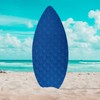 iBOARD Skipper Skimboard 36/41" – Gloss Wood Board w/ Traction