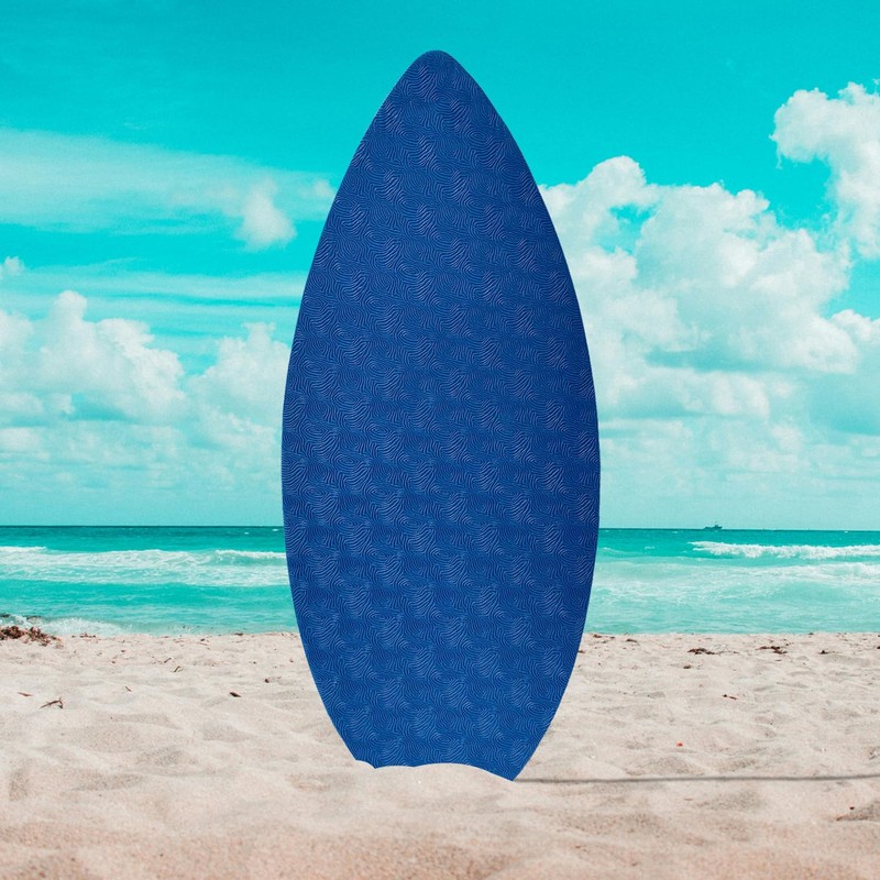 iBOARD Skipper Skimboard 36/41" – Gloss Wood Board w/ Traction
