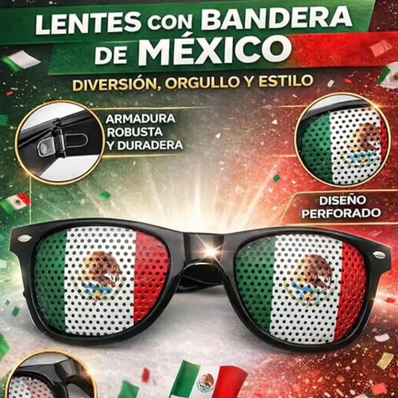 Kit De Gafas De Aficionado Al Fútbol Y Mundial 2026