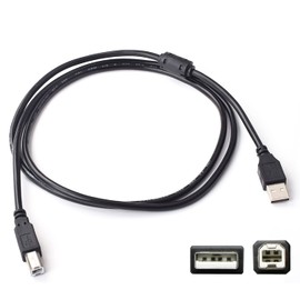 Silverline 6FT USB 2.0 Data Cable for Native Instruments Maschine MK1, MK2, MK3, Mikro MK3 Midi Drum Controllers