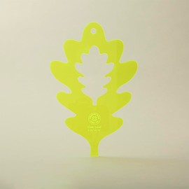 Acrylic Quilting & Craft Template, Oak Leaf | for Use with 10” Precut Fabric Squares | Essential Patchwork Quilt Supplies for Cutting Patterns, Sewing, and DIY Blanket Making Projects