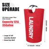 Twira 125L Pro XX-Large Laundry Baskets, Laundry Hamper Stands Up