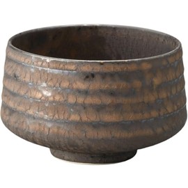Ale-net Matcha Bowl, 4.7 x 4.7 inches (12 x 12 cm), Gold Crystal Matcha Bowl, Matcha Bowl, Ceramic, Mino Ware, Made in Japan