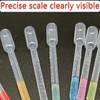 Pipette Plastic Pipette Dropper for Transferring Liquids, Resins, Crafts, Essential