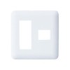 Panasonic Cosmo Series Wide 21 Simple Fireproof Outlet Plate for