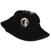 Funny Bigfoot Sasquatch Full Moon Bucket Hat Summer Sun Hat
