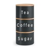 Evapure Tea, Coffee, Sugar, Canister Set, Durable, Resistant, Easy to