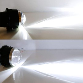 iJDMTOY OEM Replace Projector Fog Lamp Assemblies Compatible With Nissan Altima Rogue Maxima Sentra, Infiniti M35 M45 G37 etc (Xenon or LED Lights Compatible, Bulbs Not Included)