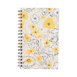 Fringe Studio Signature Paperback Spiral Journal, GARDEN LEAF, 6" x 9.5", 160 pages, Esprit Collection (140017)