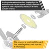 5/8"-11 Angle Grinder Extension Rod Kit, for Angle Grinder Car