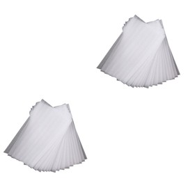 NOLITOY 2sets Professional Hairstylist Accessories Hair Dye Paper Pad Hair Coloring Supply Salon Tool Dye Board 50sheets*2