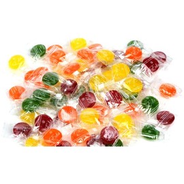 Eda's Sugar Free Sour Mix Hard Candy, ONE POUND, individually wrapped, OU Parve, Uses Sorbitol, Low Sodium