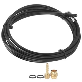 Keenso 2m Hydraulic Disc Brake Hose Kit, Disc Brake Pipe, Disc Brake Oil Tube Brake Hose with Connection Insert for MAGURA MT4/MT4E/MT5 & Parts & Parts