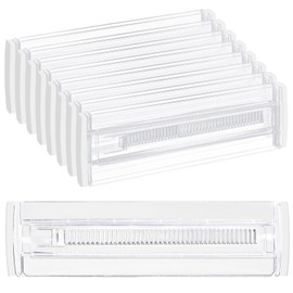 AOOTOOSPORT 8 Pack Drawer Dividers for Clothes Adjustable Organizers 11.4-20 Drawer Separators for Bedroom Organization and Storage