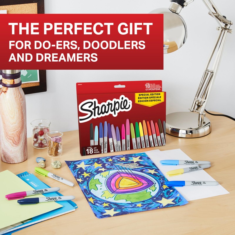 Sharpie c | Limited Edition Colour Assortment | Fine Point