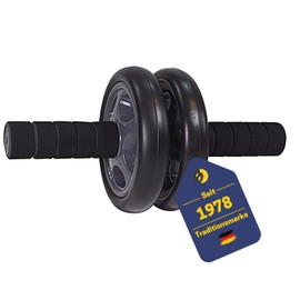 Best Sporting Exercise Wheel - Ab Wheel I Breite 26,5 cm, Durchmesser 14 cm I inklusive Übungsanleitung I Bauchroller Bauchmuskeltrainer I Krafttraining Zuhause