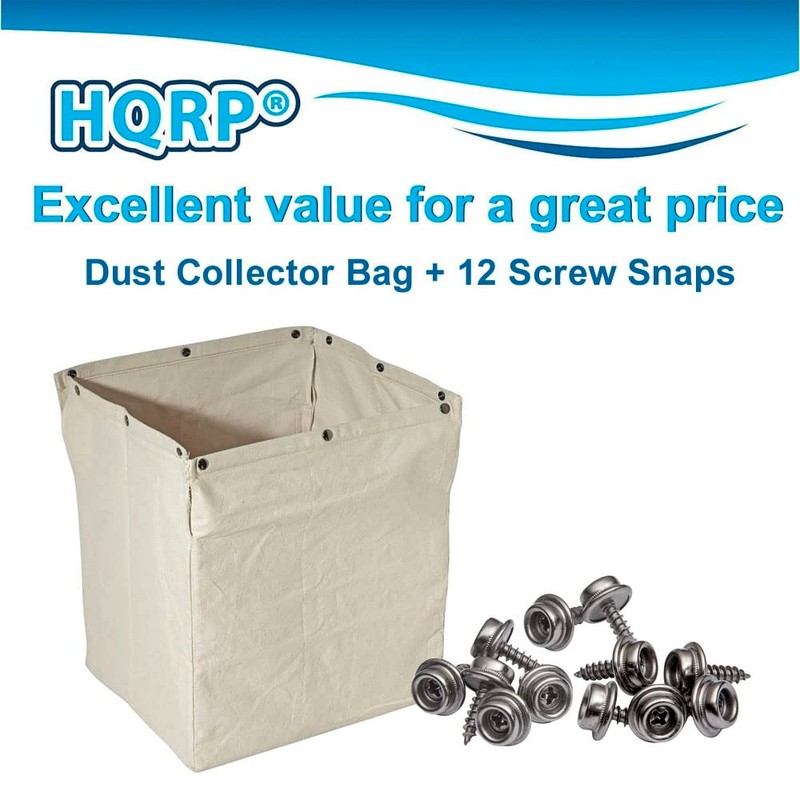 HQRP Dust Collector Bag compatible with most Open Stand Table