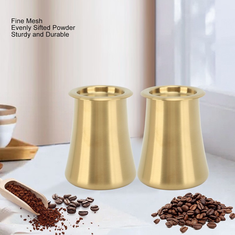 Coffee Sifter Cup Coffee Grind Sieve Fine Mesh Coffee Powder