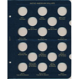 Whitman US Native American Dollar Coin Album 2007 - Date #3210