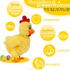 dgdgcool Easter Toys Chicken Laying Eggs Electric Chicken Stuffed Animal