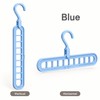 3-Pack 9-Hole Space Saving Clothes Hangers for Closet Organization –