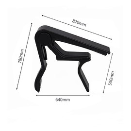 Guitar Capo,Capo for 6-String Acoustic and Electric Guitars, Bass,Mandolin, Ukulele, Black Guitar Capo s
