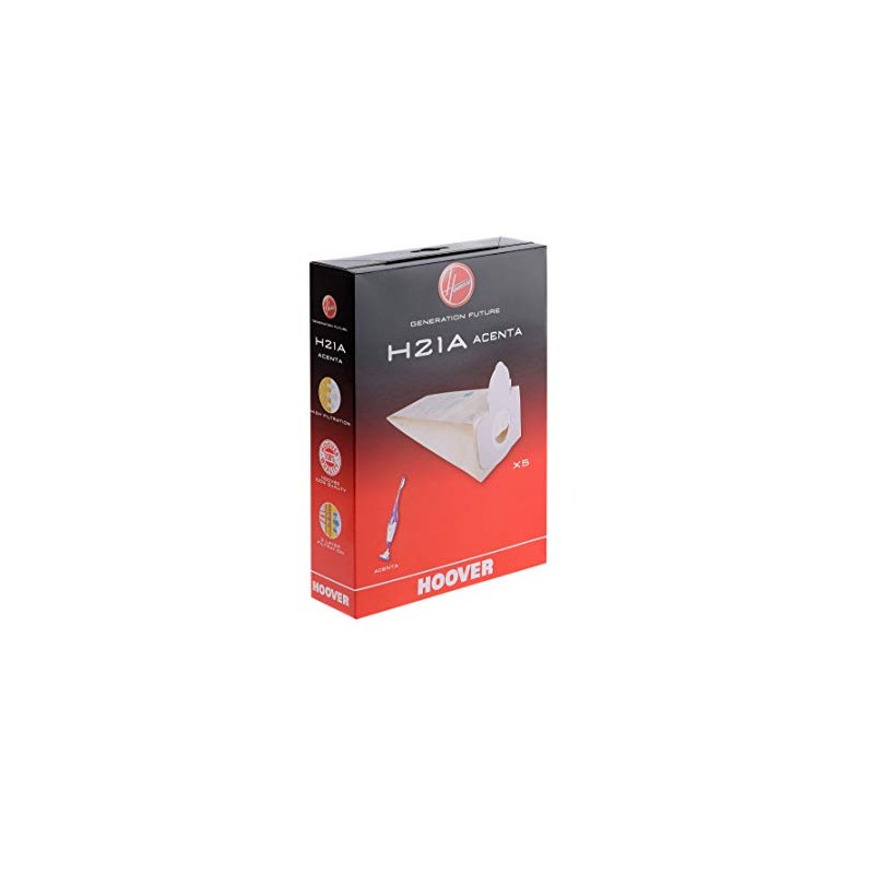Hoover H 21 H21A Sacchetti per Acenta (x5), Carta