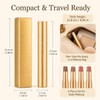 4 Pack Eyeshadow Stick Set,3 Color Gradient Shimmer Multi Color
