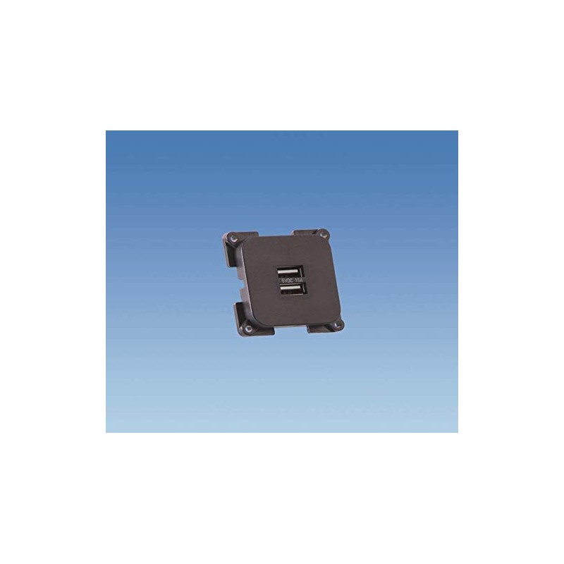 Powerpart C-line Twin USB Socket - PO268