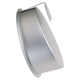 PME TTV104 Topsy Turvy Anodised Aluminium Round Pan, 254 mm, Silver